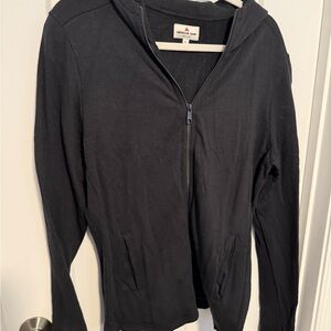 American Giant Charcoal Full-Zip Hoodie